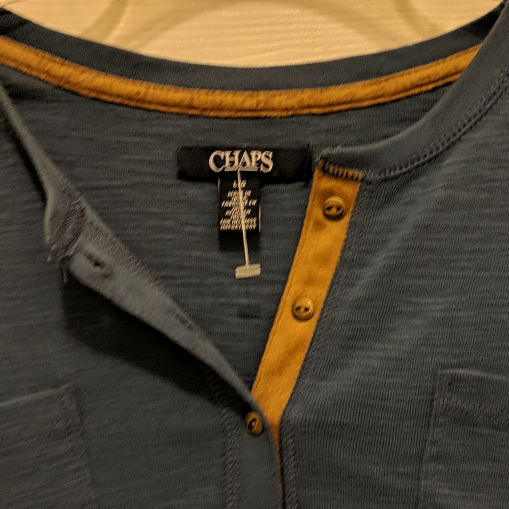 Chaps Large Long Sleeve Pull-Over - image 4